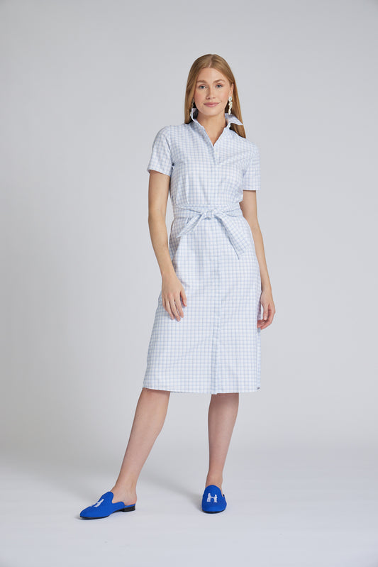 Kate Dress Long Plaid