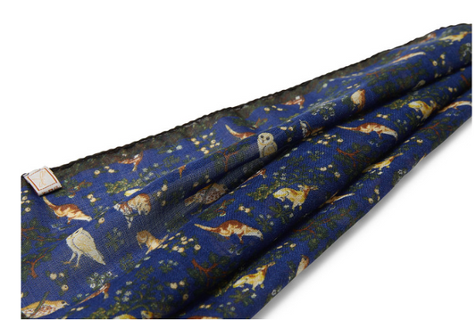 Forest Owl in Navy Neckerchielf