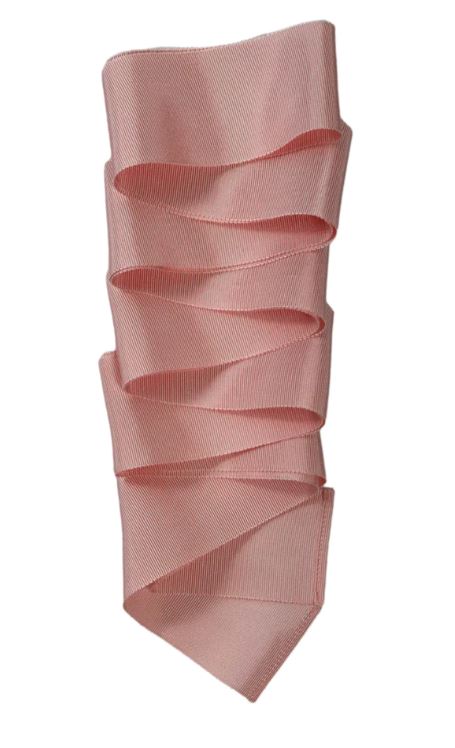 Pale Pink Millinery Grosgrain Ribbon