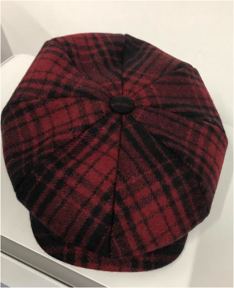 Plaid Newsboy Cap