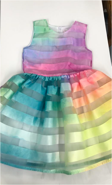 Sunset Organza Dress