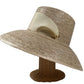 Wildflower Sun Hat - Wide Ivory Grosgrain Ribbon