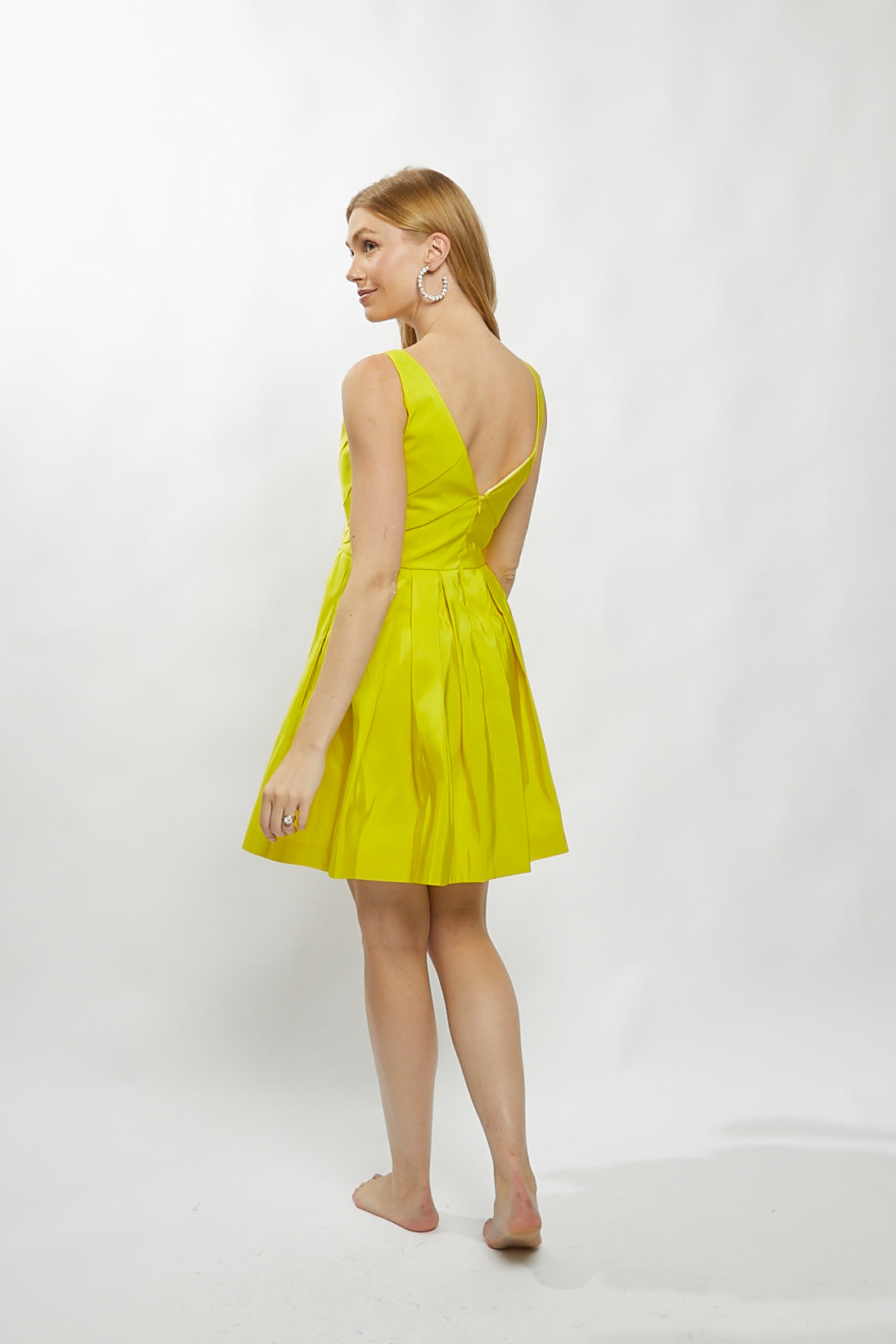 Ava Dress in Citron