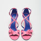 Molly Bow Sandal in Pink