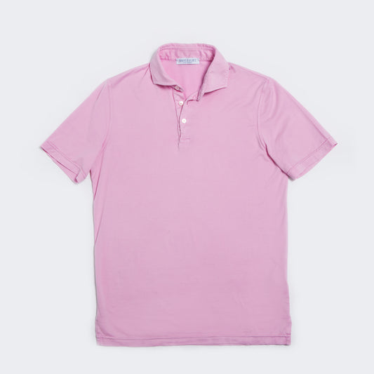 Zero Jersey Polo- Rosa