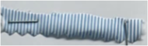 Classic Shirt in Bengal Blue/White Stripe