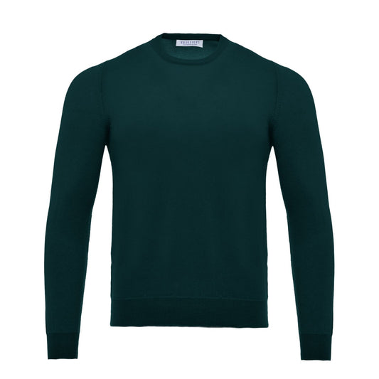 Cashmere Crewneck Sweater in Holly Green