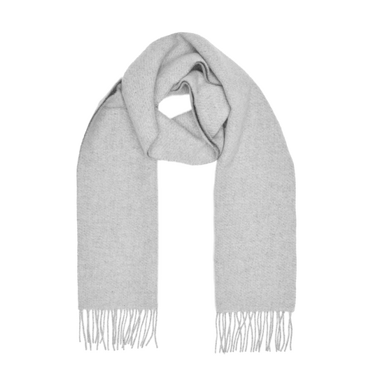 Two Toned Cashmere Fringe Scarf