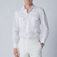 Linen Work Shirt in White