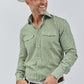 Kacey Field Shirt in Olive Check
