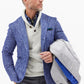 Herringbone Patch Pocket Sports Jacket
