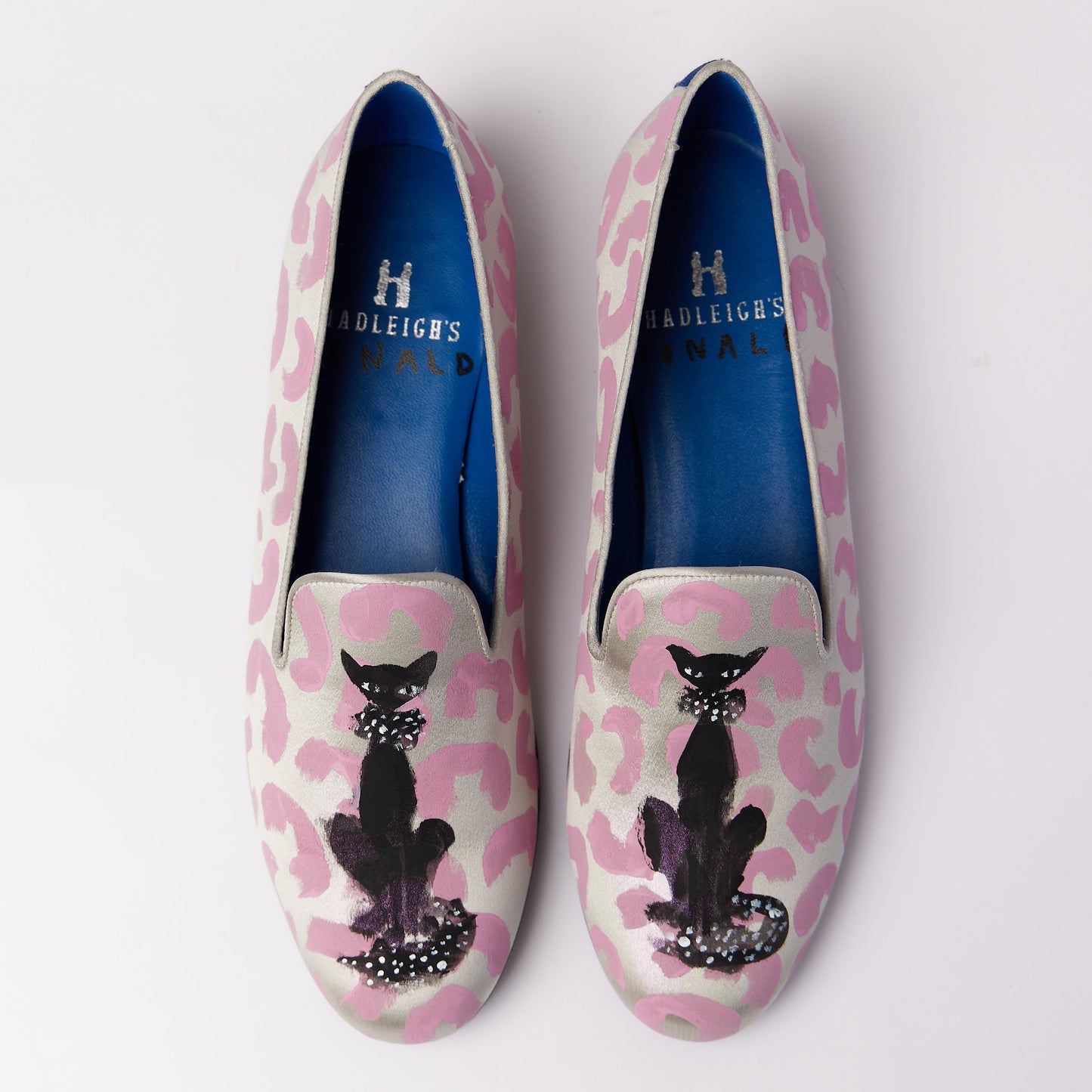 Slipper Painted Leopard & Cat / 39.5