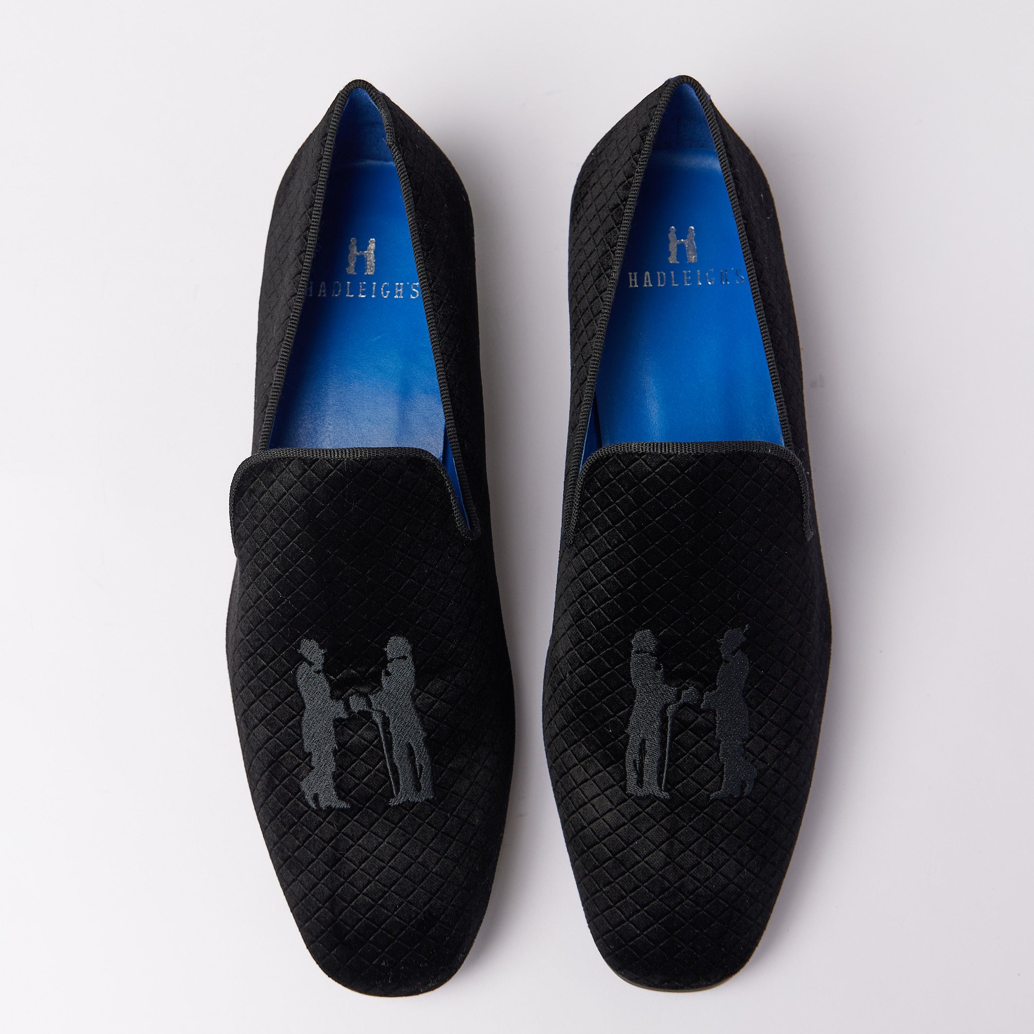 Velvet evening sale slippers