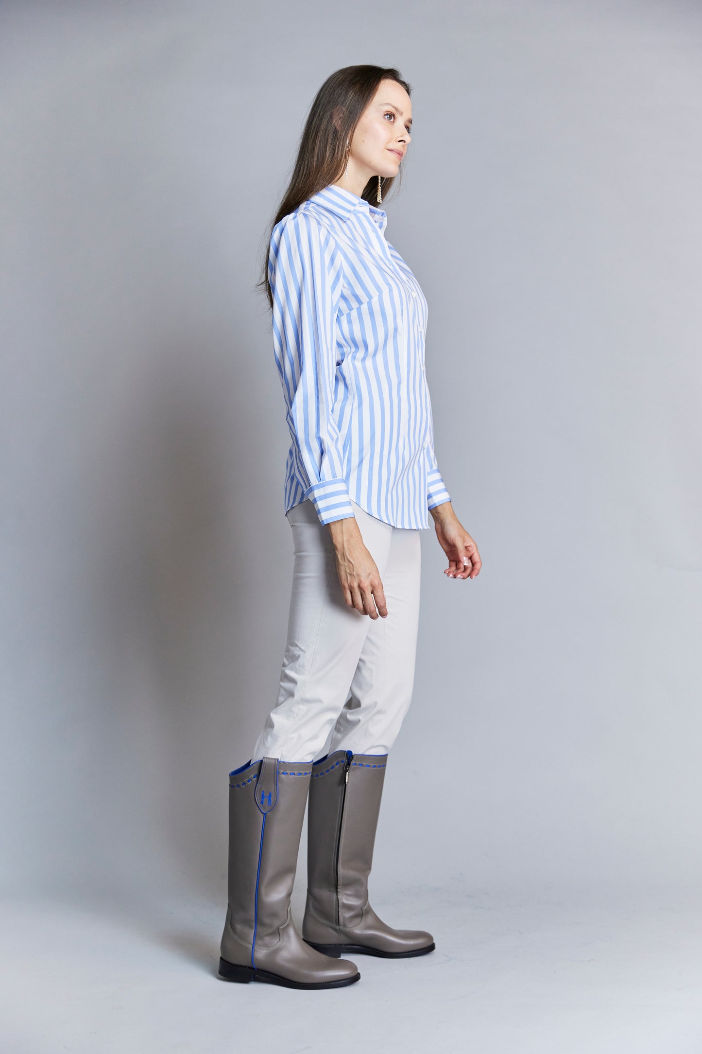 Fiona Blouse Bold Stripe