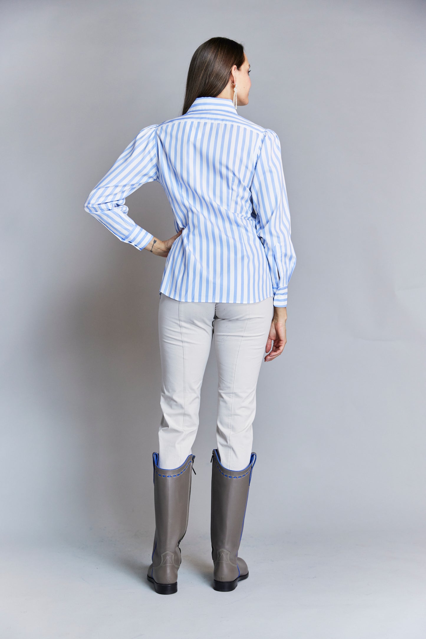 Fiona Blouse Bold Stripe