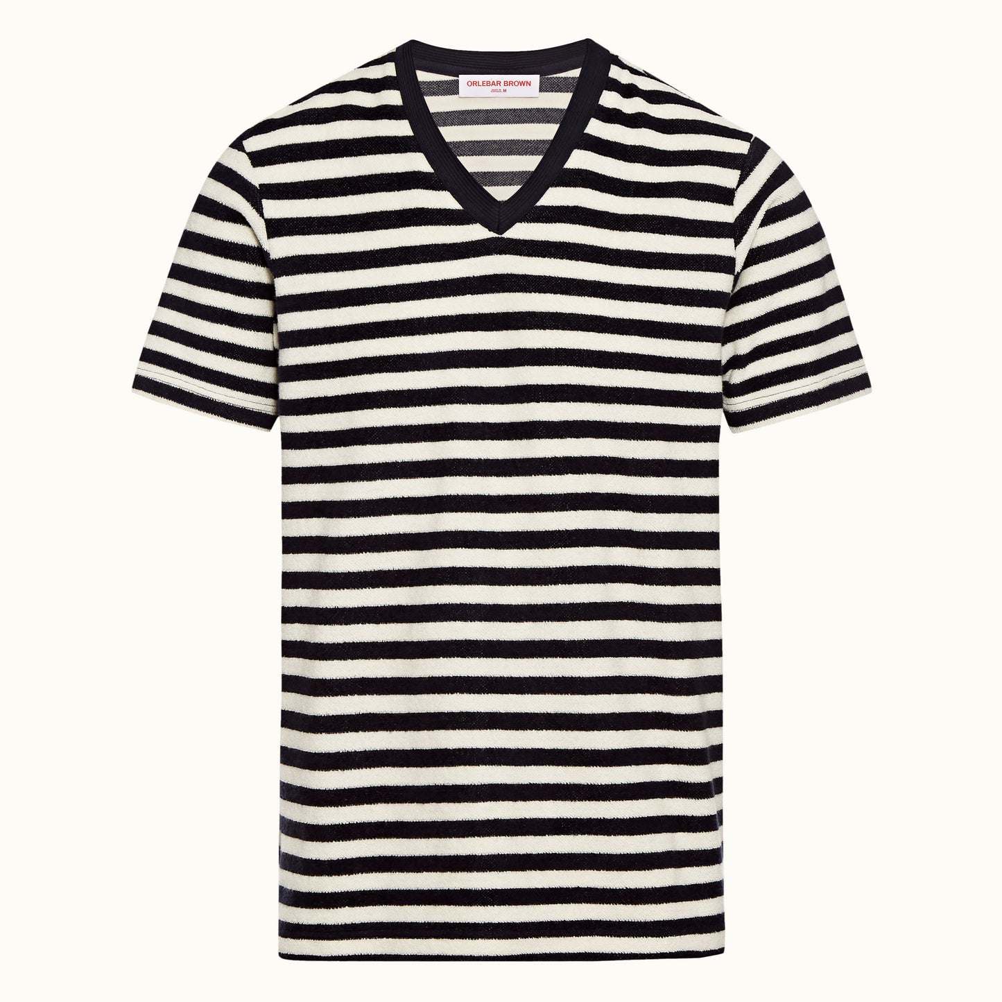 Nicolas Lux Towelling Stripe T-shirt
