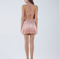 Angelica Fringed Mini Skirt
