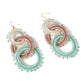 Beaded Hand Crochet Earrings