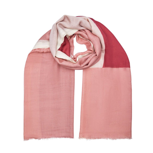Casey Cashmere Scarf in Rose Pink