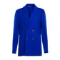DB Wool and Cashmere Jacket in Cobalt
