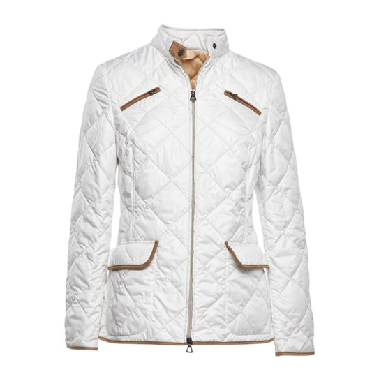 The Catherine Quilted Jacket in Cream