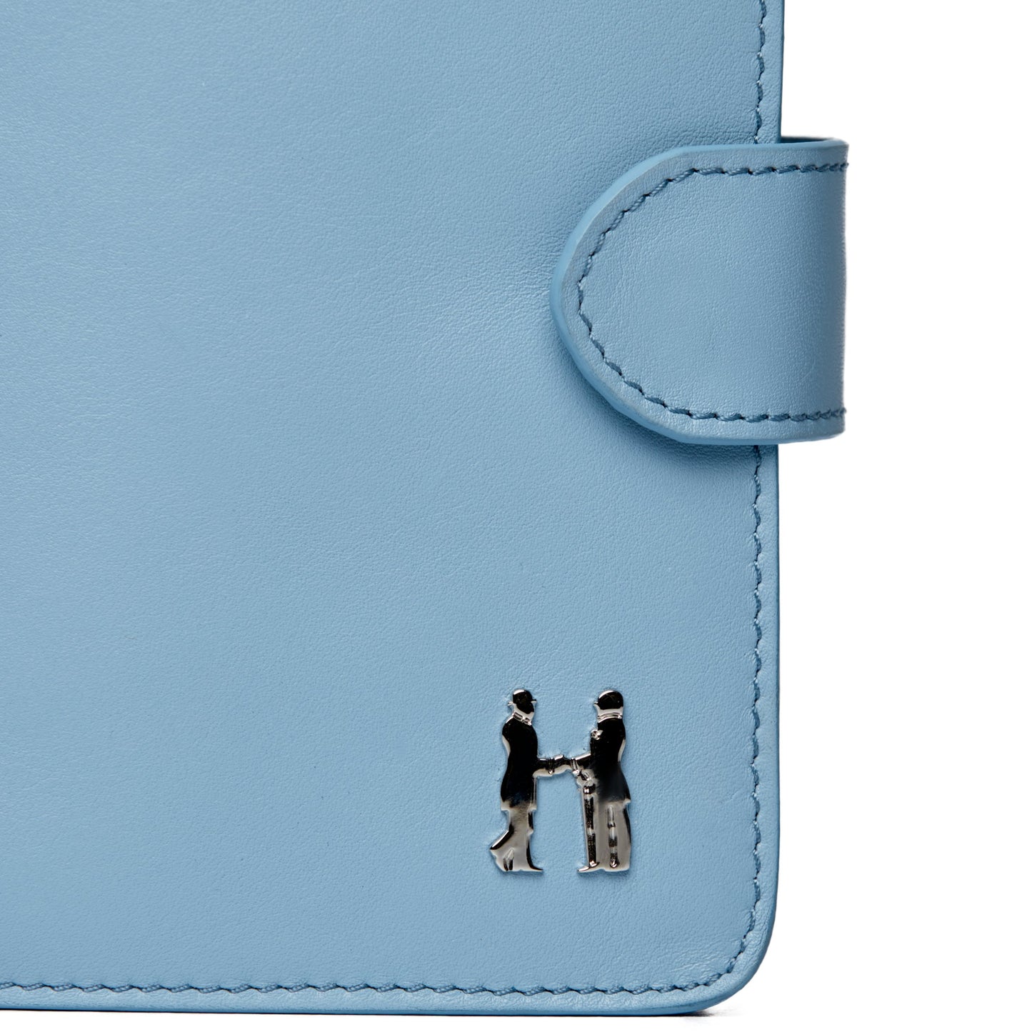 Snap Wallet in Sky Blue