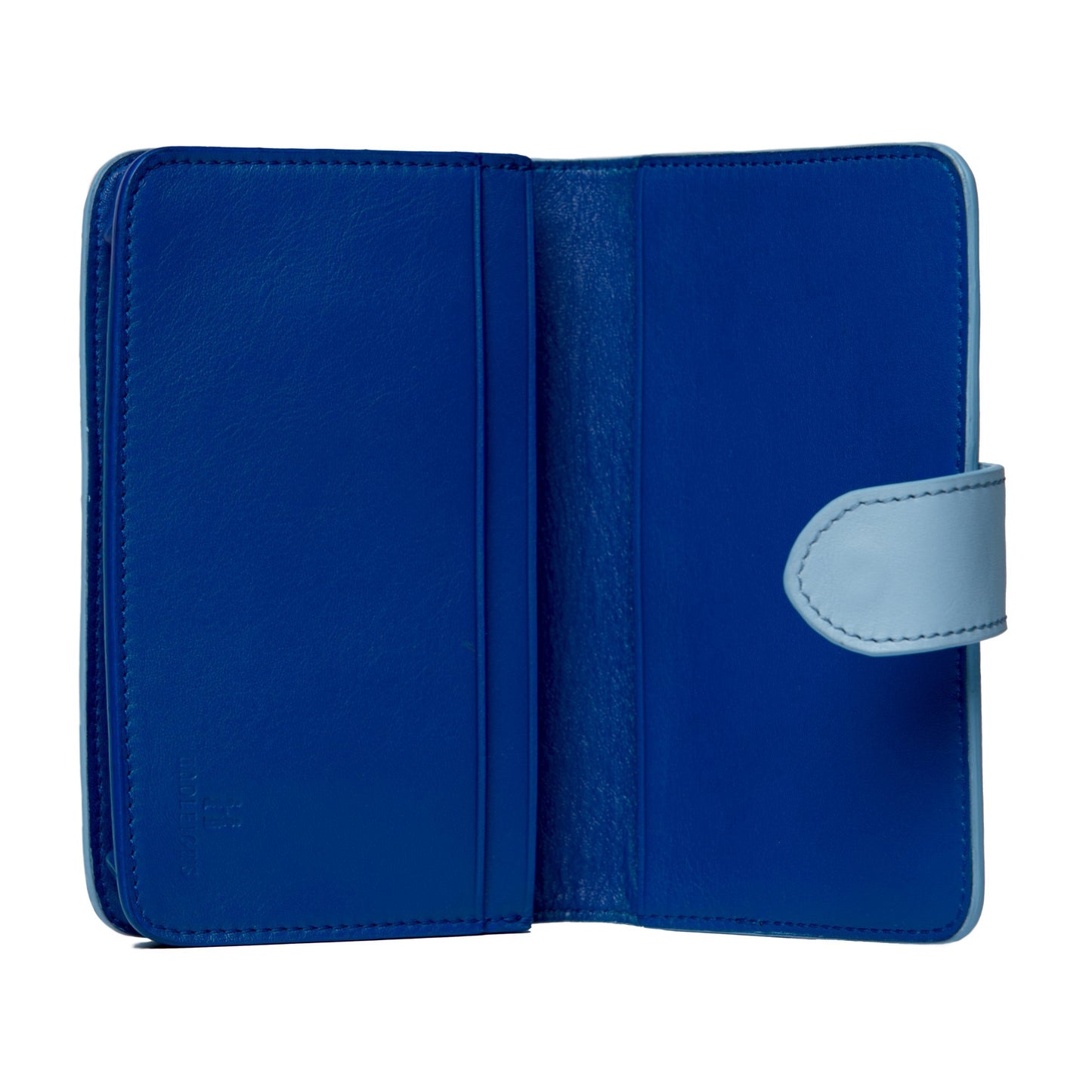 Snap Wallet in Sky Blue