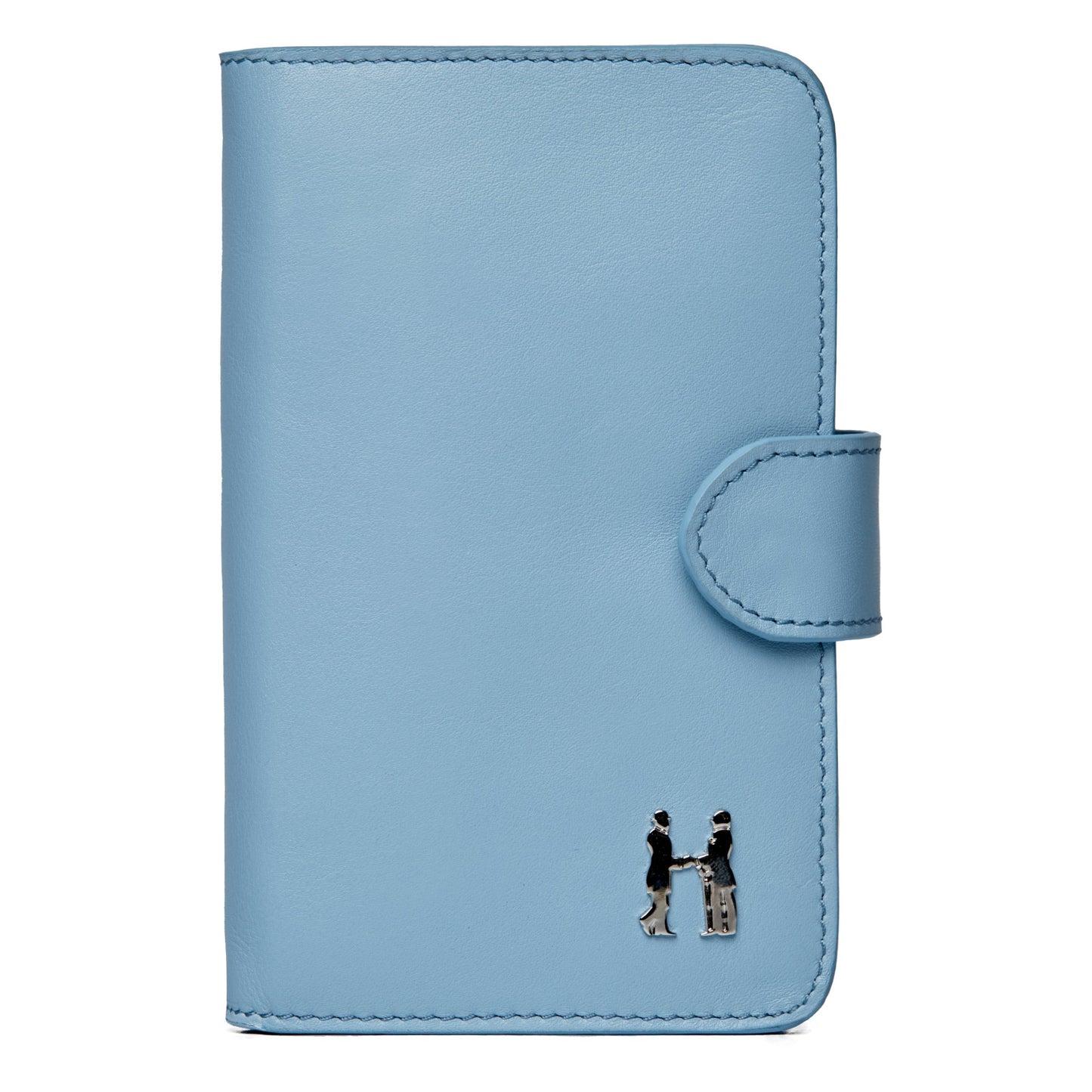 Snap Wallet in Sky Blue