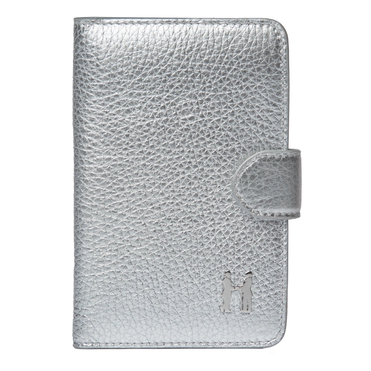 Snap Wallet in Silver