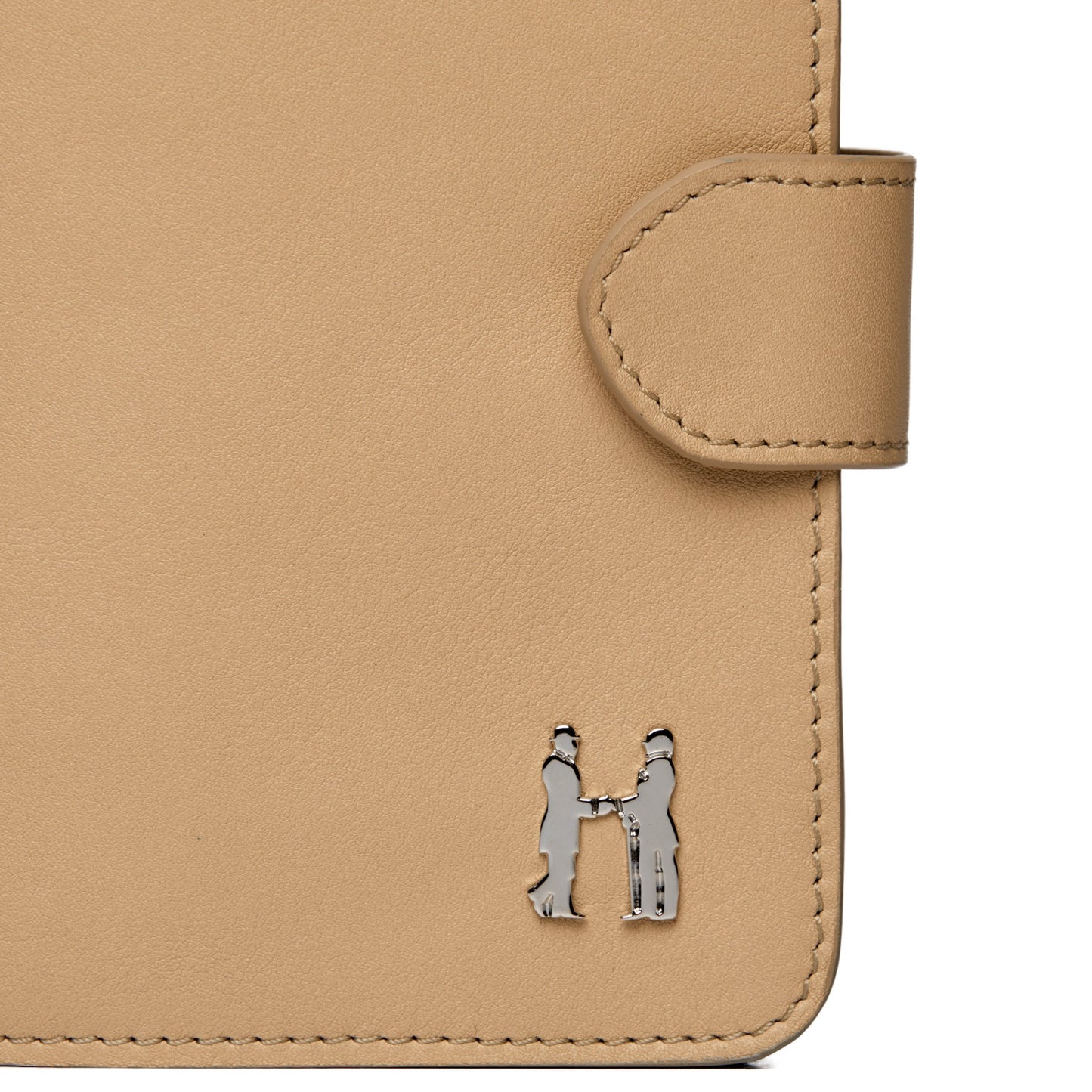 Snap Wallet in Tan