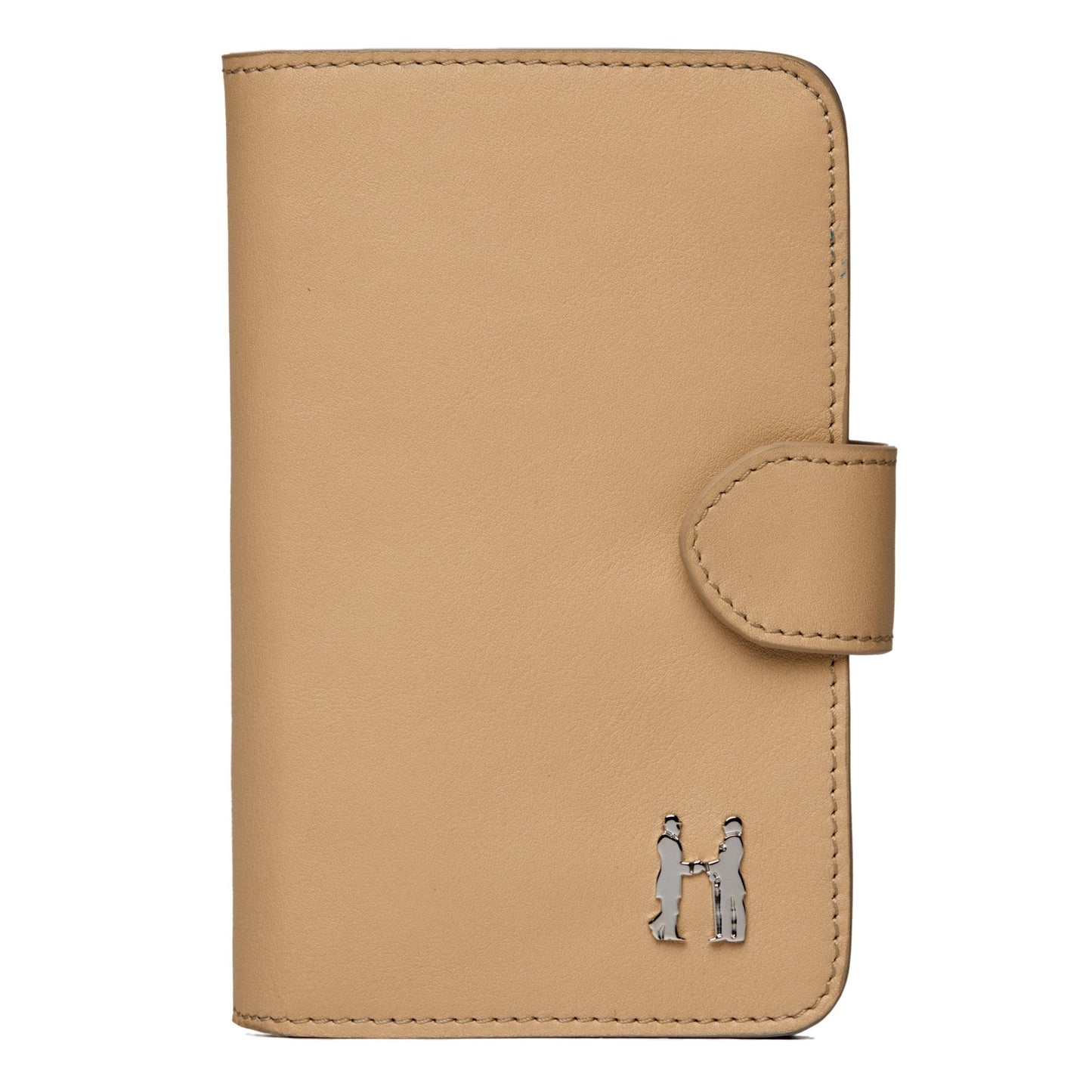 Snap Wallet in Tan