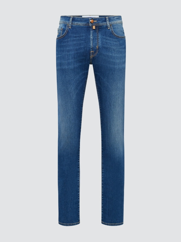 Bard Slim Fit Jeans in Medium Blue